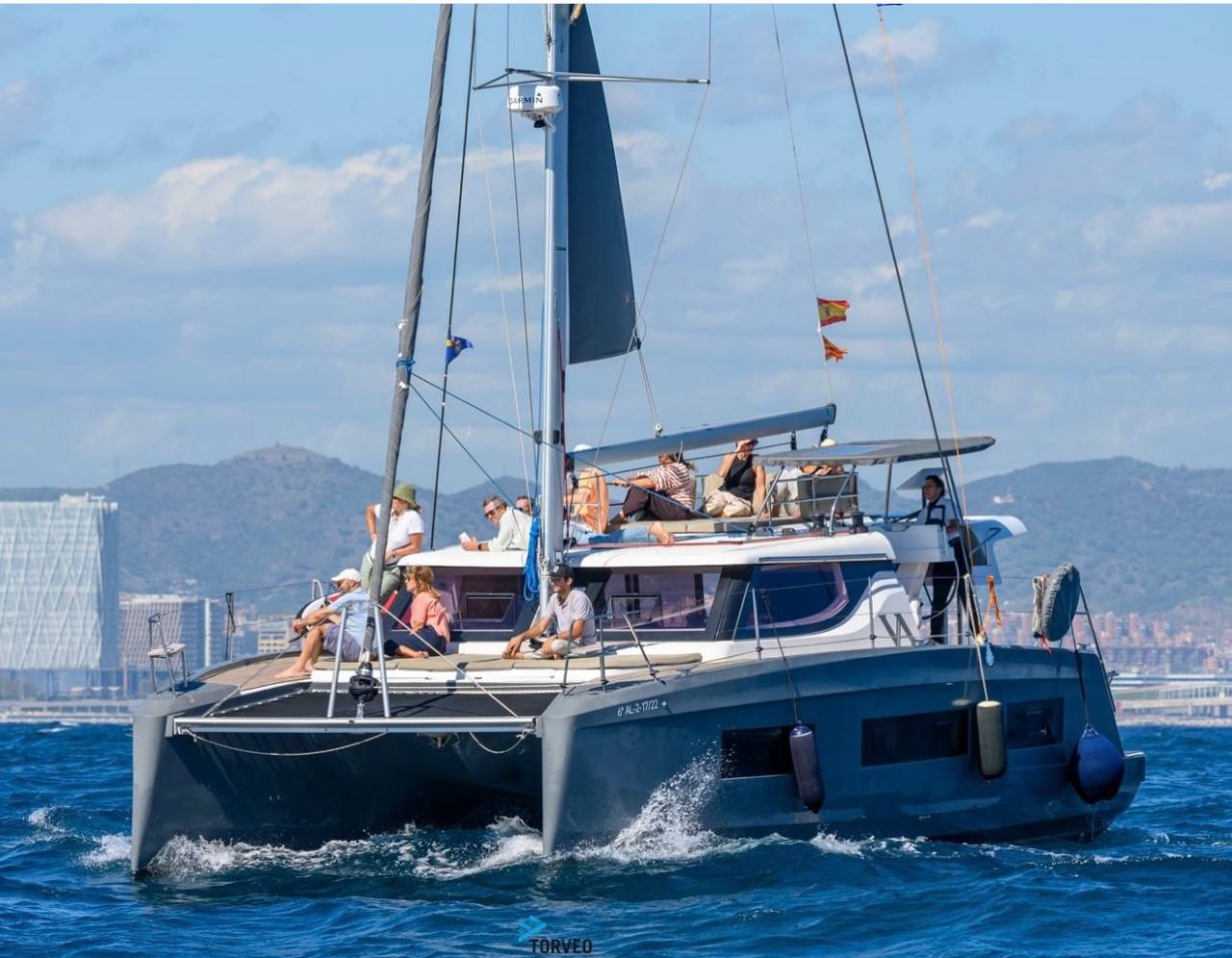 Salida en catamarán